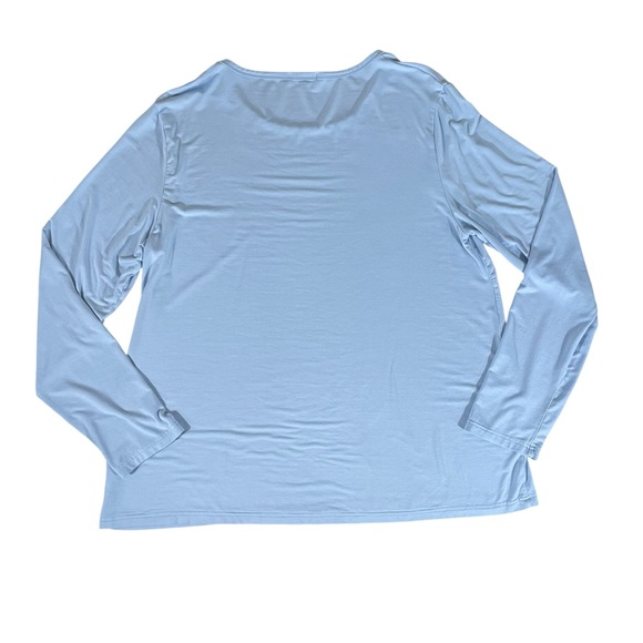 LAKE Light Blue Women's Long Sleeve Pajama Set - Picture 4 of 7